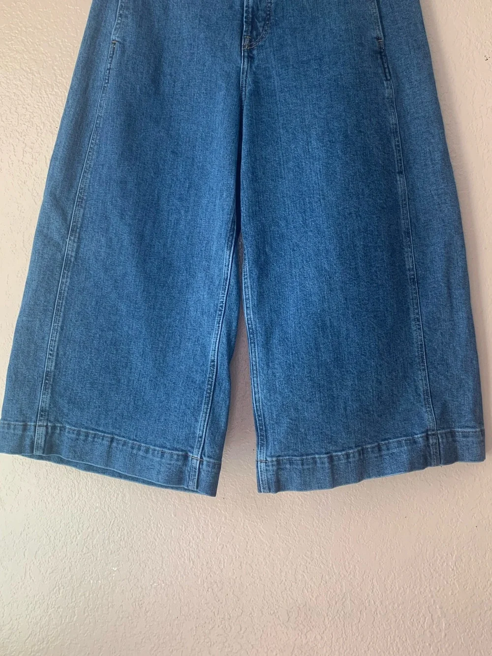 Everlane crop denim